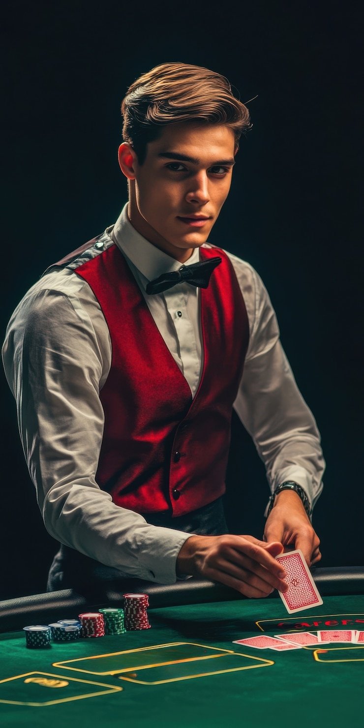 Meja AduQ live dealer di platform himalaya 4d dengan antarmuka pemain
